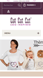 Mobile Screenshot of cutcutcut-boutique.com